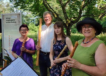 Einweihung Sch�pfungspfad